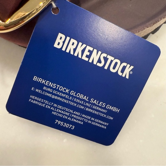 Birkenstock Women’s Oida Suede Leather Sandals Washed Purple Size US 9-9.5 NEW! - Picture 7 of 7